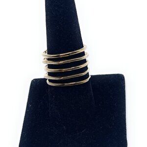 Maylee Stella & Dot Adjustable Ring - R168 gold